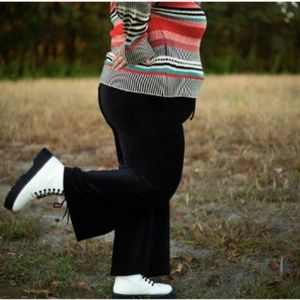 Brand new Large wide leg velvet corduroy pants